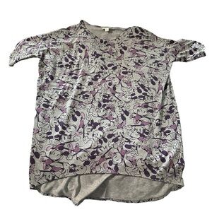 Lularoe women's XS oversized Disney Mickey Mouse shirt